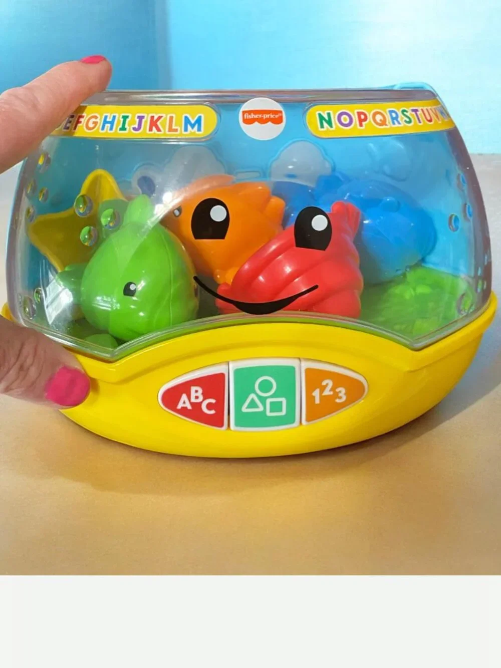 Fisher Price Laugh & Learn Magical Lights Fishbowl, 6-36 Months
